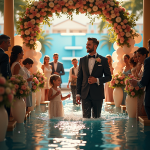 Свадьба в аквакомплексе Москвы: как устроить праздник для всей семьи и не переживать о развлечениях для детей