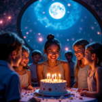 Космо-диско в московском планетарии: как сделать день рождения Вашего ребенка незабываемым праздником в космическом стиле