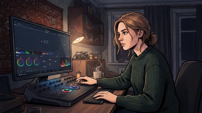 Авторская обработка видео в DaVinci Resolve: как новичку перестать красть чужой стиль и найти свой