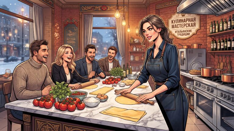 Кулинарный мастер-класс по итальянской кухне для корпоратива в Москве: цены, форматы и как выбрать подрядчика